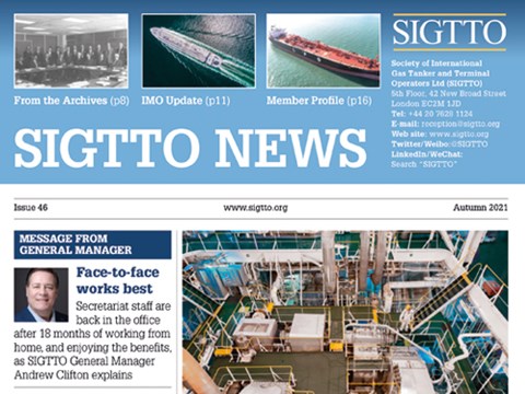 SIGTTO Autumn Newsletter 2021