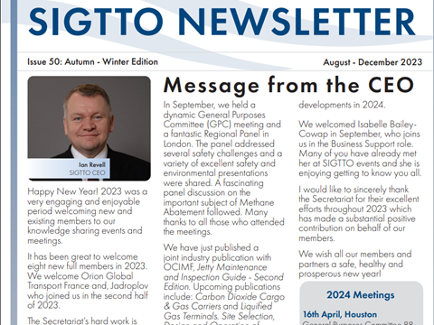 SIGTTO Autumn - Winter Newsletter 2023